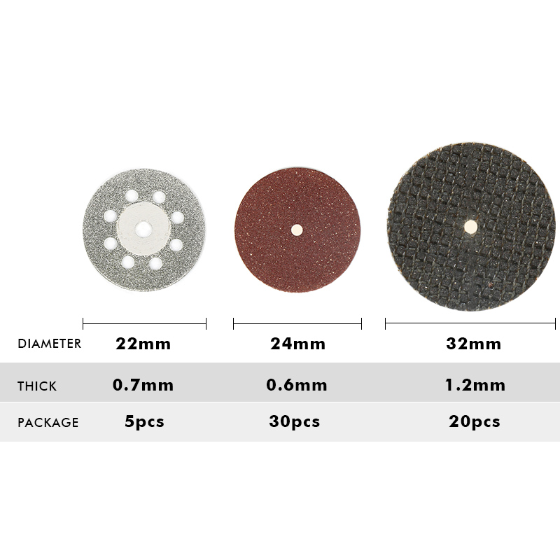 60PCS/lot Grinding Wheel Circu - огляд і ціна Cordless Rotary Tool Kit Accessories