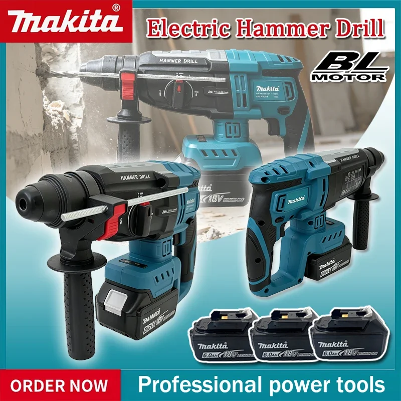 Makita Brushless Electric Hamm - огляд і ціна Brushless Cordless Electric Drill 18V