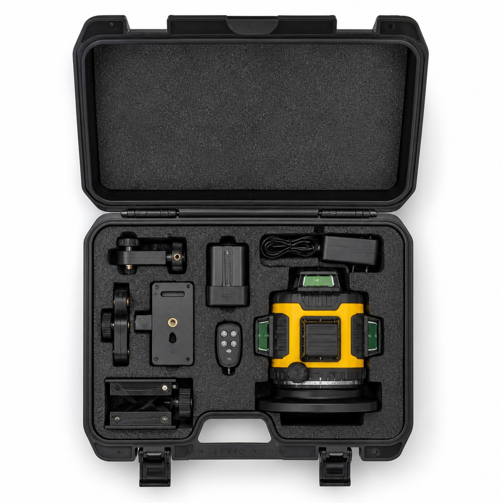 4D 16-Line Green Laser Level,  - огляд і ціна Laser Level 16 Lines 4D Green
