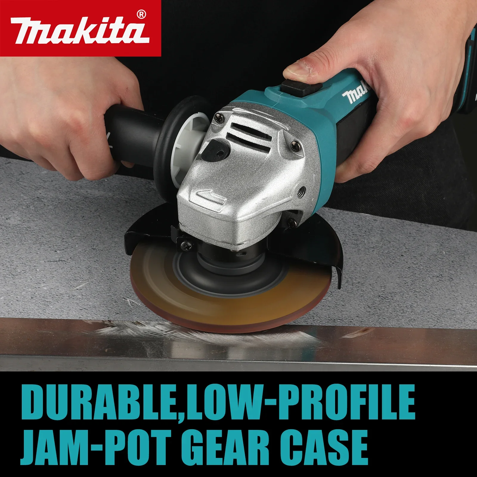 DCA402 Brushless Electric Angl - огляд і ціна Brushless Angle Grinder Battery Powered