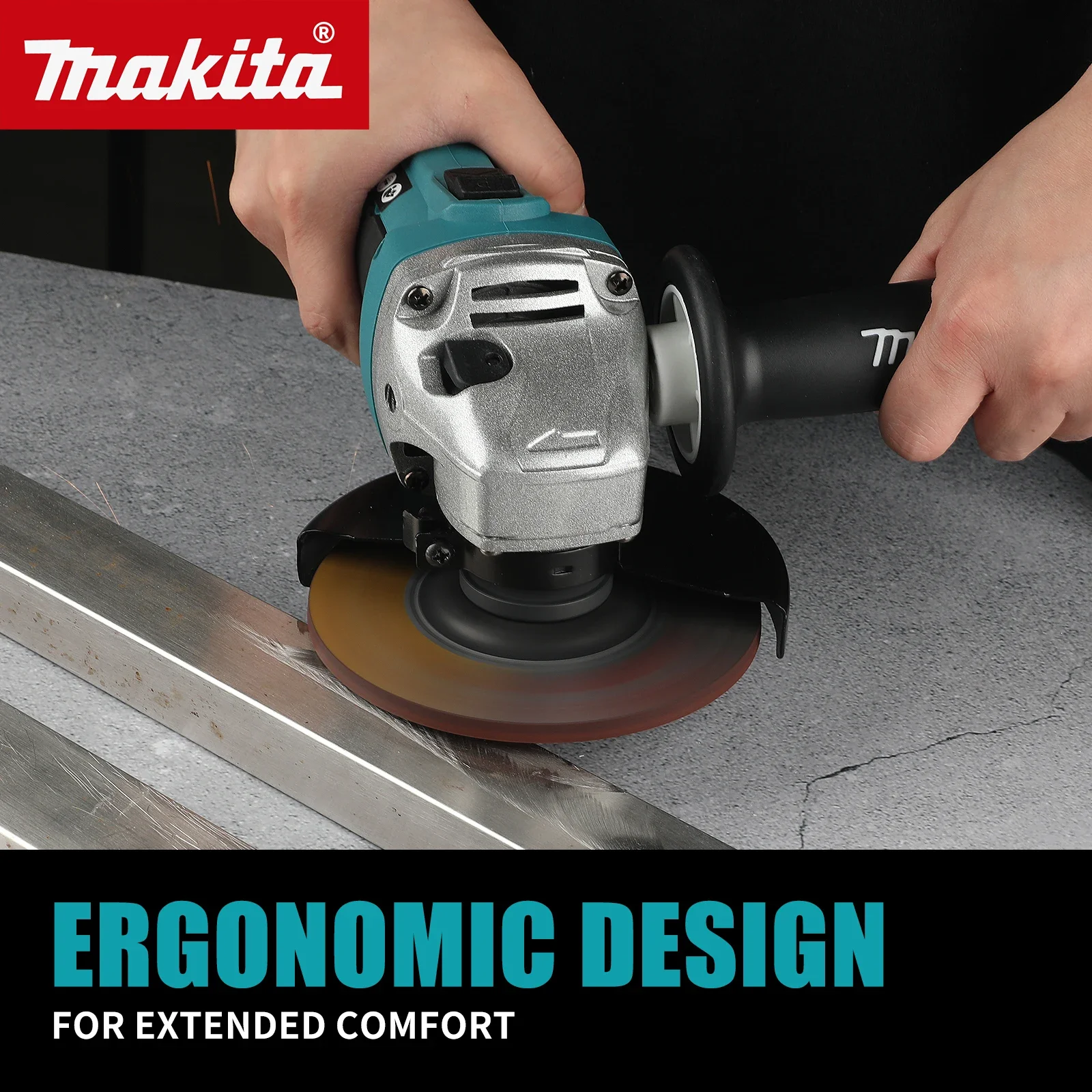 DCA402 Brushless Electric Angl - огляд і ціна Brushless Angle Grinder Battery Powered