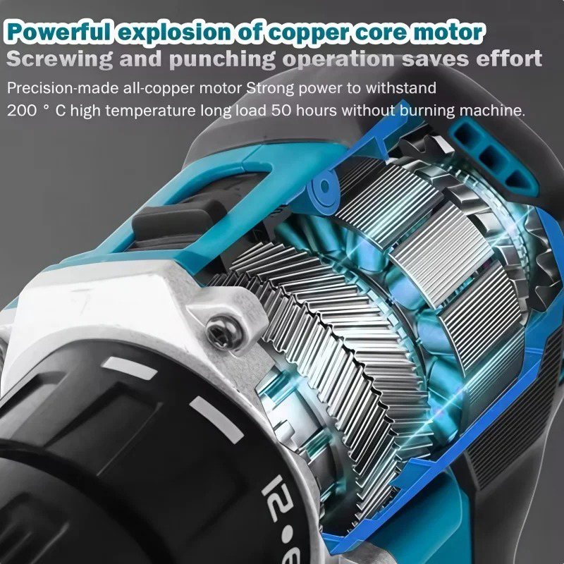 Makita Battery 18v  Makita DDF - огляд і ціна Brushless Cordless Electric Drill 18V