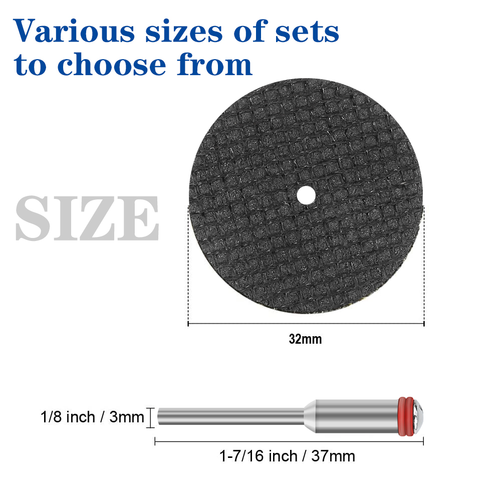 XCAN 32mm Abrasive Cutting Dis - огляд і ціна Cordless Rotary Tool Kit Accessories